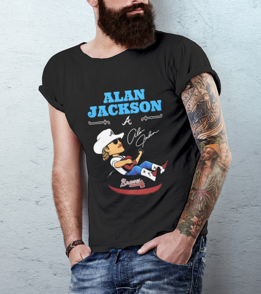 ALAN JACKSON Braves Celebration Night Atlanta Georgia 2026 T-Shirt