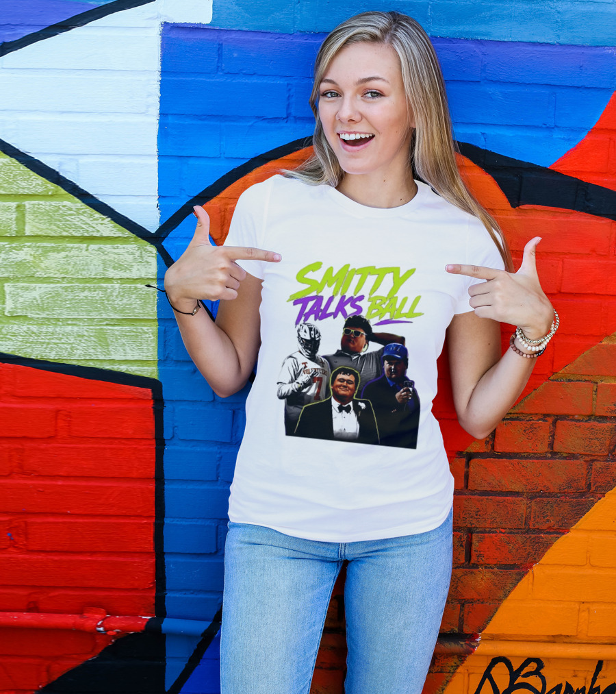 Smitty Talks Ball Tennessee Volunteers Fans Sports T-Shirt
