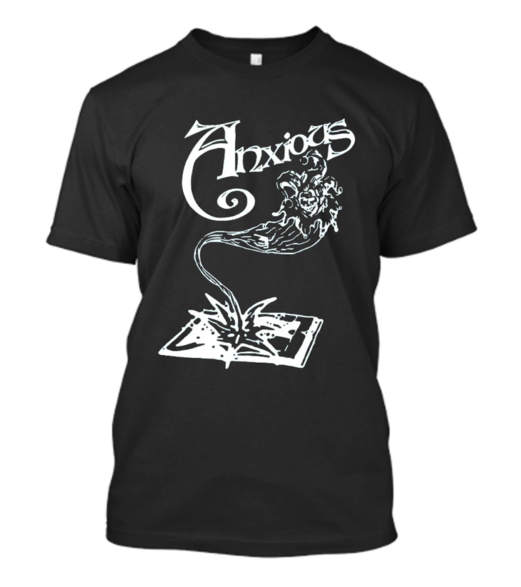 Anxious Gothic Flower Book Summer Fall Tour 2026 T-Shirt
