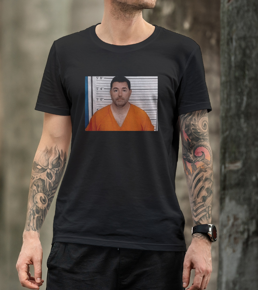 Owner Jed York Shot Orange Jumpsuit 5'8" Height Measurement T-Shirt