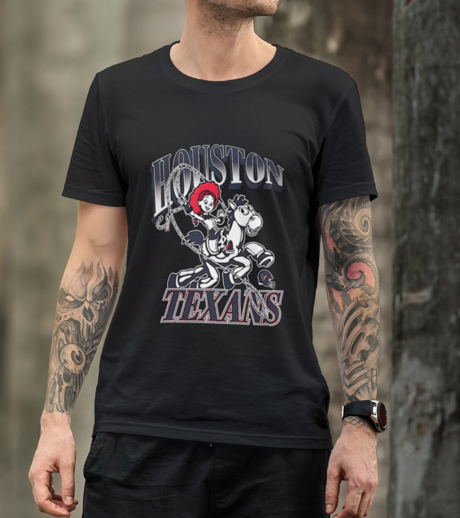 Jessie Toy Story Houston Texans Disney 2026 Cowboys T-Shirt