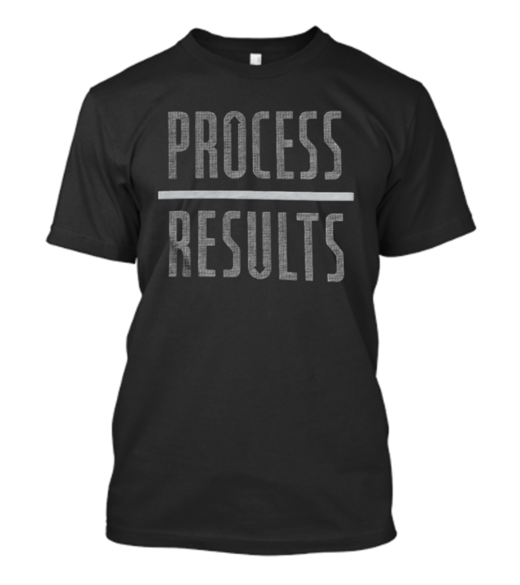 Process Over Results Mindset Motivation T-Shirt