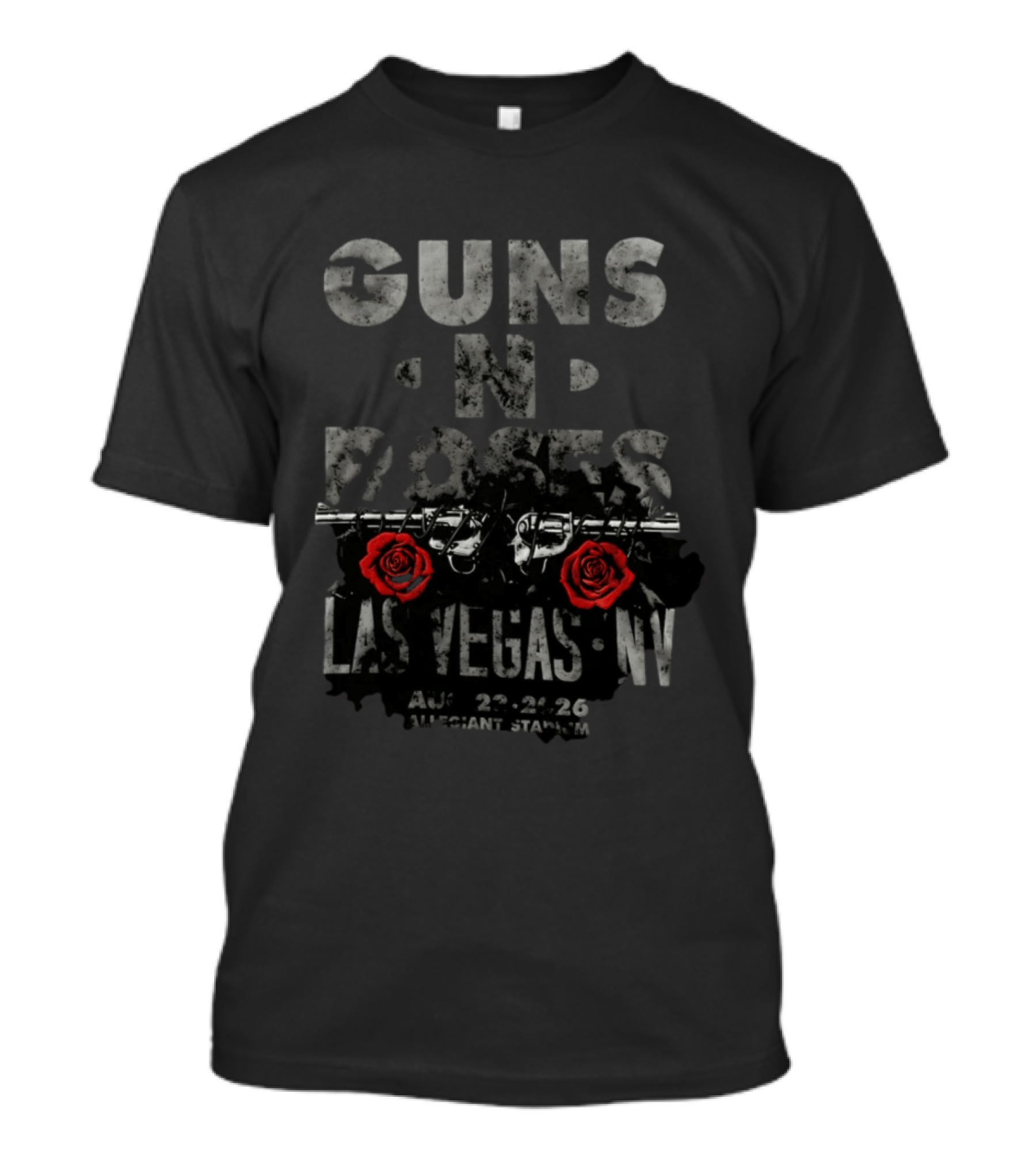 Guns N' Roses Las Vegas Allegiant Stadium August 22 24 2026 T-Shirt