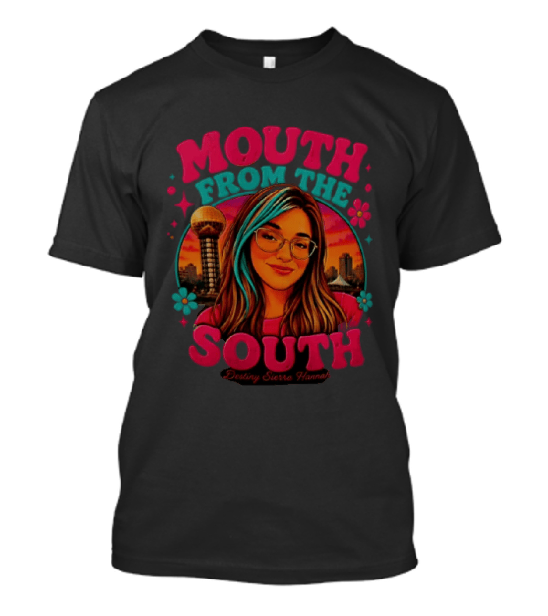 Mouth From The South Destiny Sierra Hannah Sunsphere T-Shirt