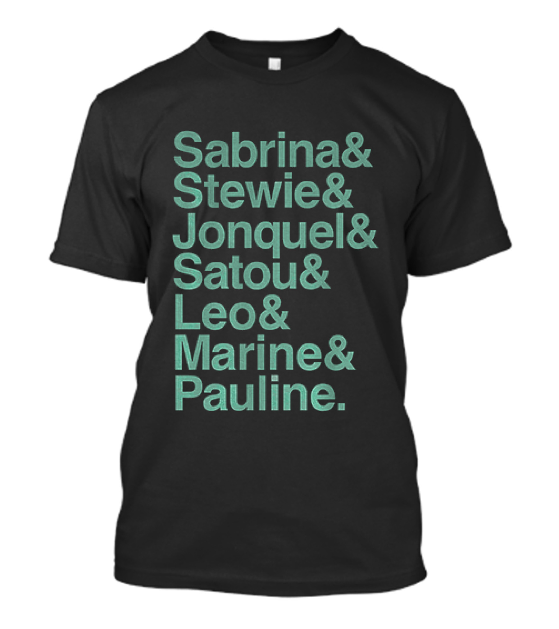 Sabrina Stewie Jonquel Satou Leo Marine Pauline New York Women's Basketball 2026 WNBA T-Shirt
