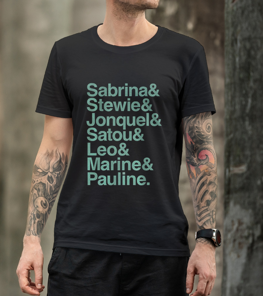 Sabrina Stewie Jonquel Satou Leo Marine Pauline New York Women's Basketball 2026 WNBA T-Shirt