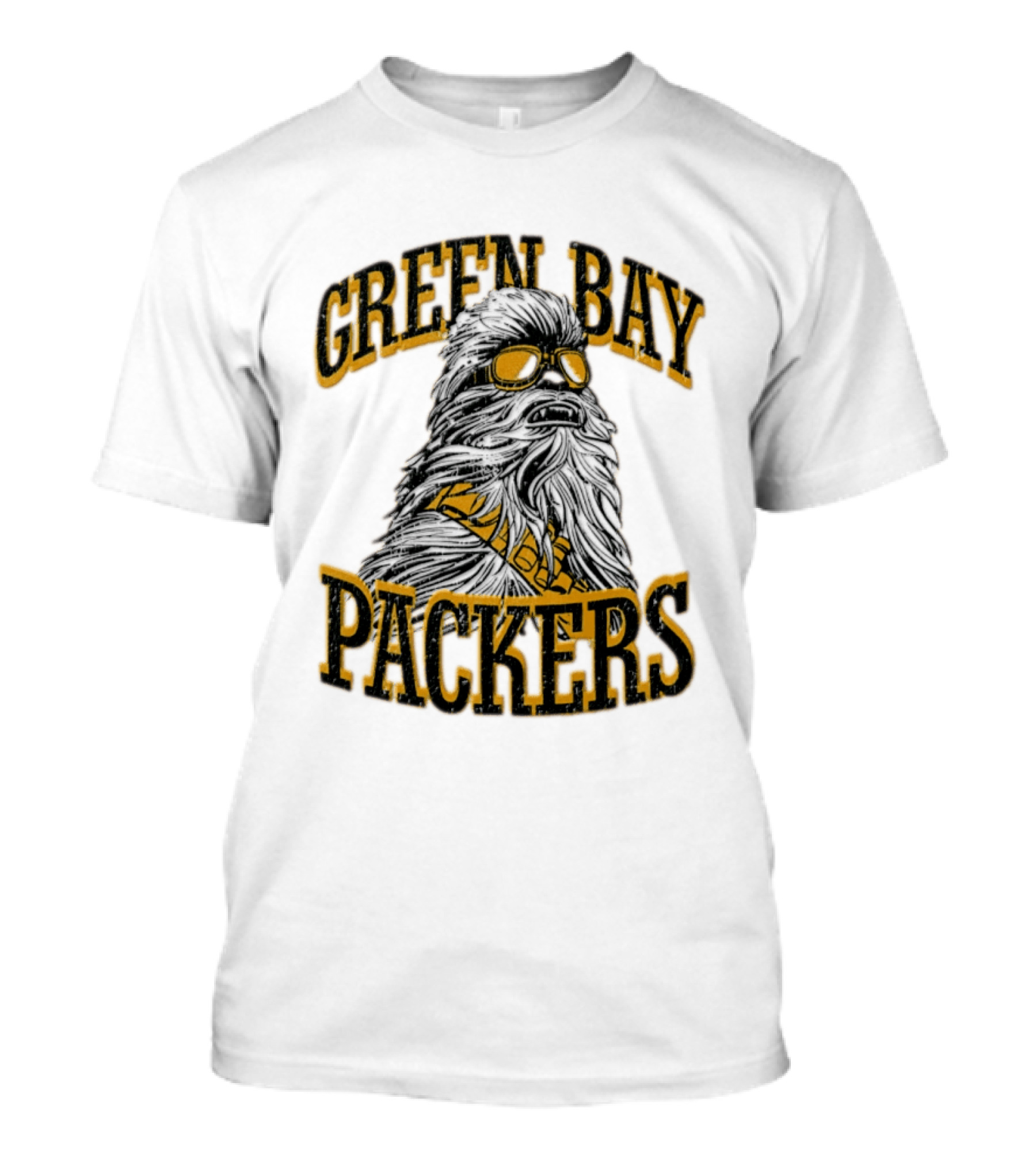 Green Bay Packers Chewbacca 2026 Disney Collaboration T-Shirt