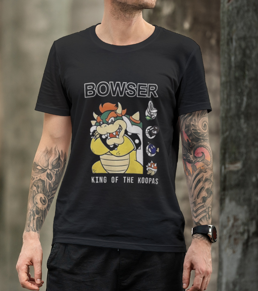 Bowser King Of The Koopas Super Mario T-Shirt