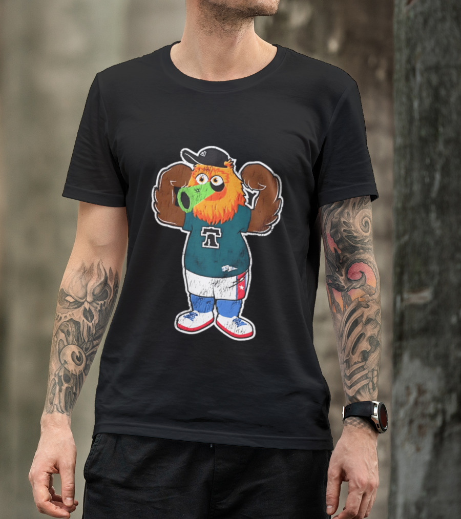 Philadelphia Flyers Gritty Liberty Bell Basketball T-Shirt