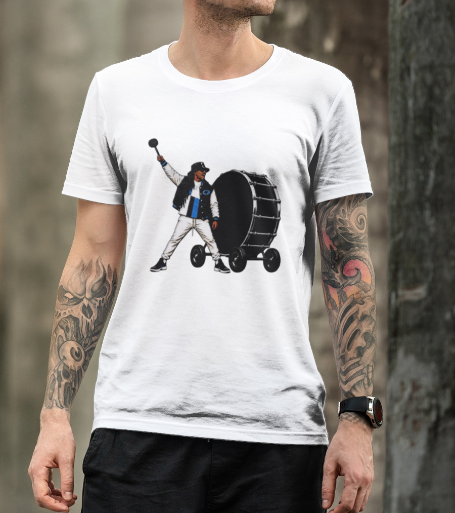 Carolina Panthers For The Culture Drummer Marching Band Fan Gear T-Shirt