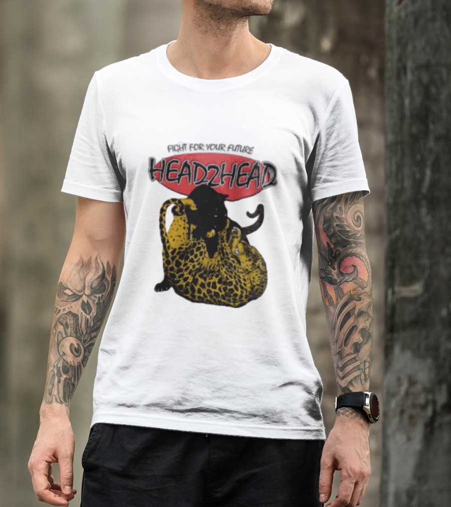 Fight For Your Future Head2Head Panther And Leopard T-Shirt