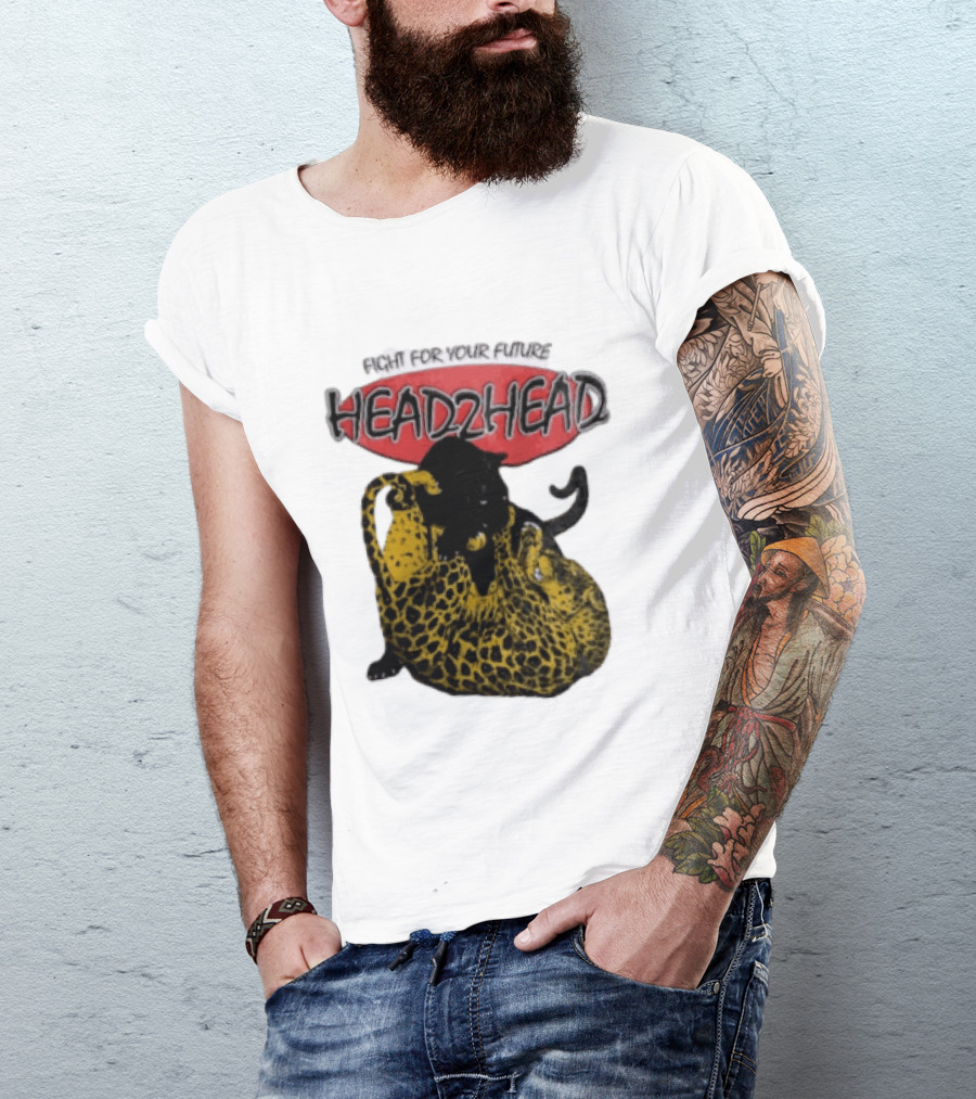 Fight For Your Future Head2Head Panther And Leopard T-Shirt