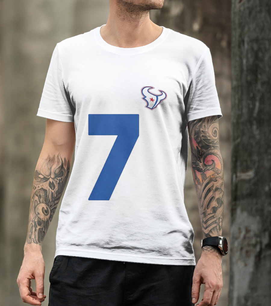 Houston Texans 2026 Rivalries Football 7 T-Shirt