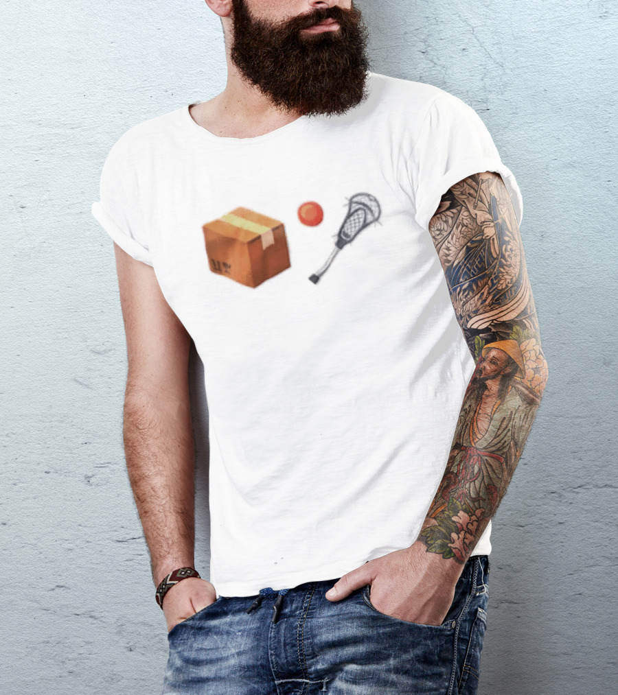 Lacrosse Stick Ball Box Package T-Shirt