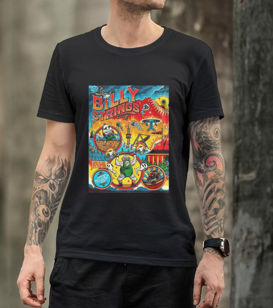Billy Strings Ionia Freak Fair August 28 2026 Night 1 Ionia MI T-Shirt