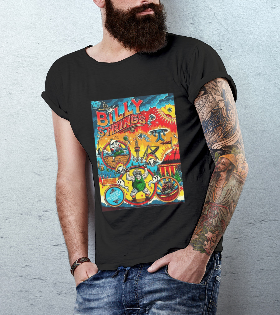Billy Strings Ionia Freak Fair August 28 2026 Night 1 Ionia MI T-Shirt