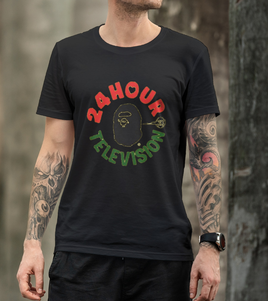 Bloody Osiris 2007 24 Hour Television BAPE A Bathing Ape 30th Anniversary T-Shirt