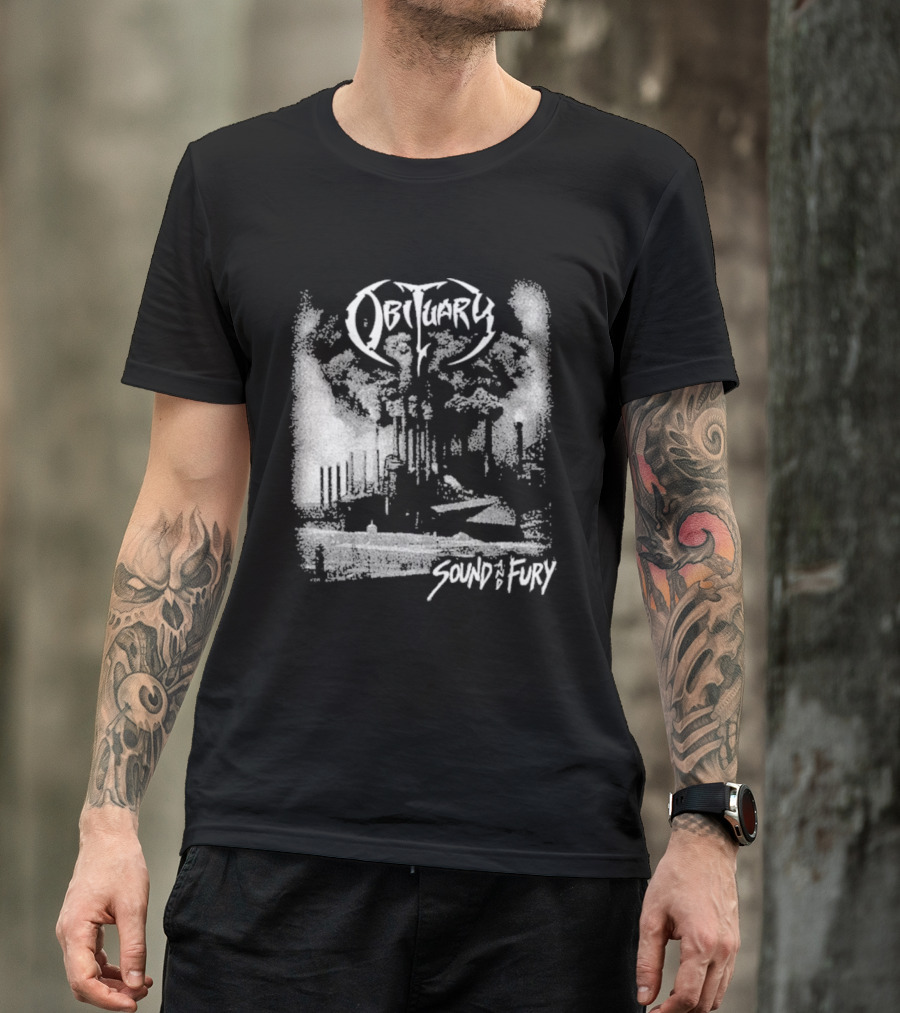 Obituary Sound And Fury 2026 World Demise T-Shirt
