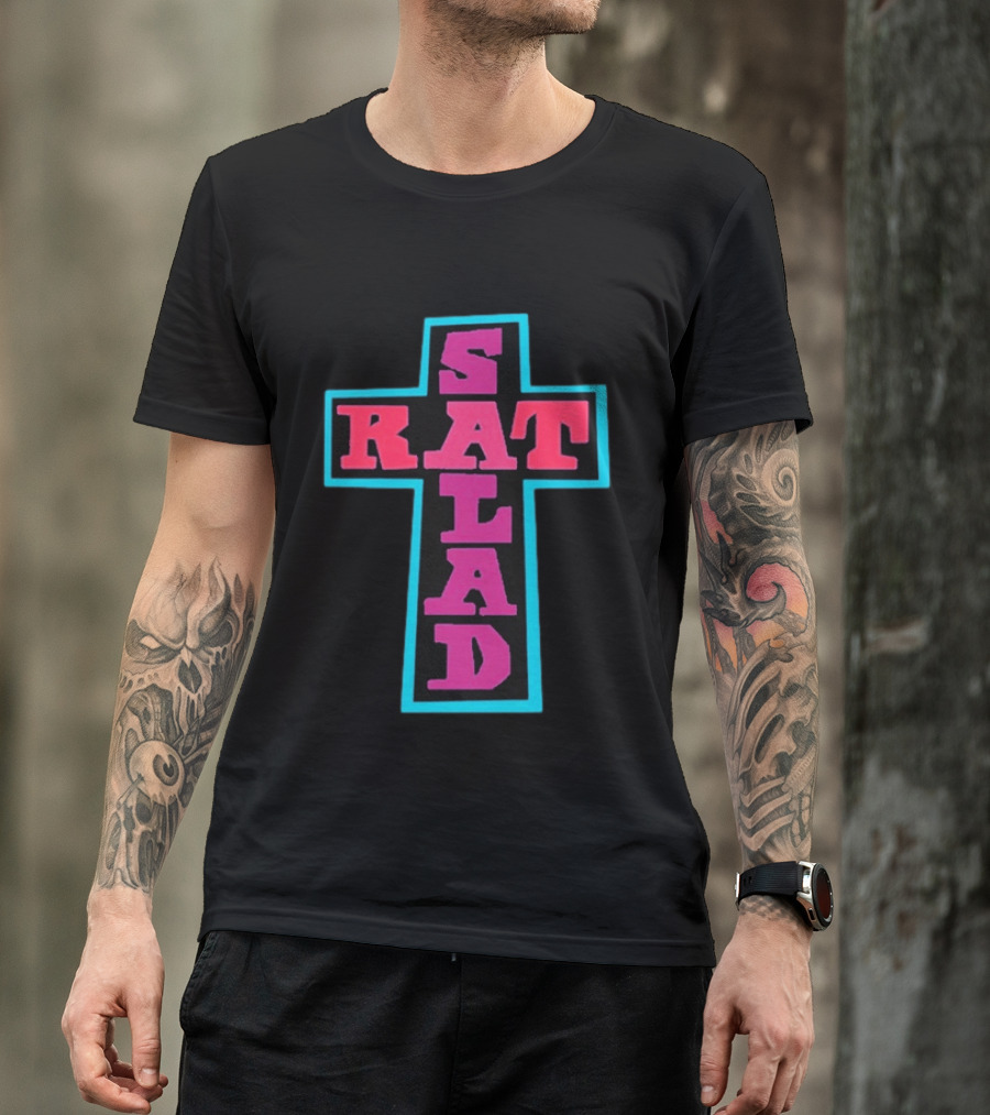 Grateful Sabbath Rat Salad Cross T-Shirt