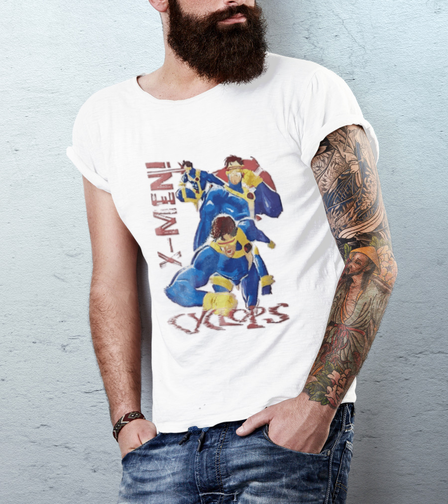 X Men Cyclops Marvel Superhero T-Shirt