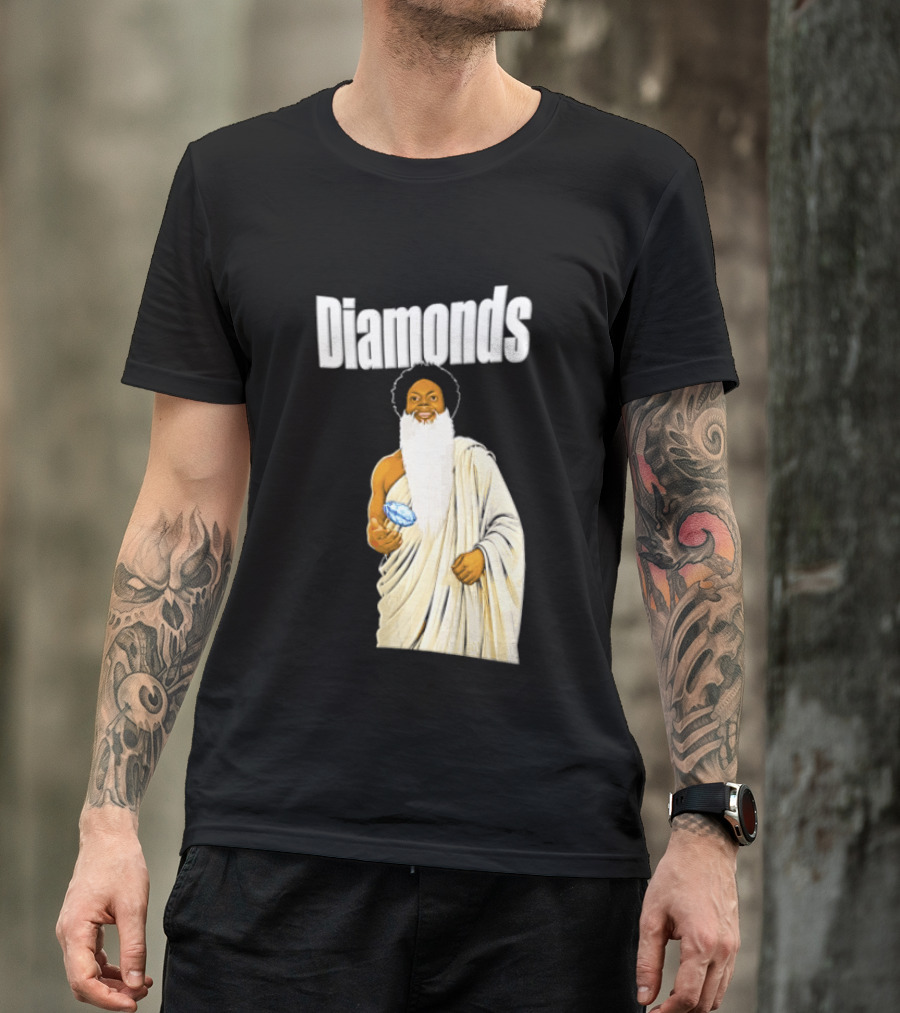 Diamonds Randy Moss Minnesota Vikings Iconic Sports Legend T-Shirt