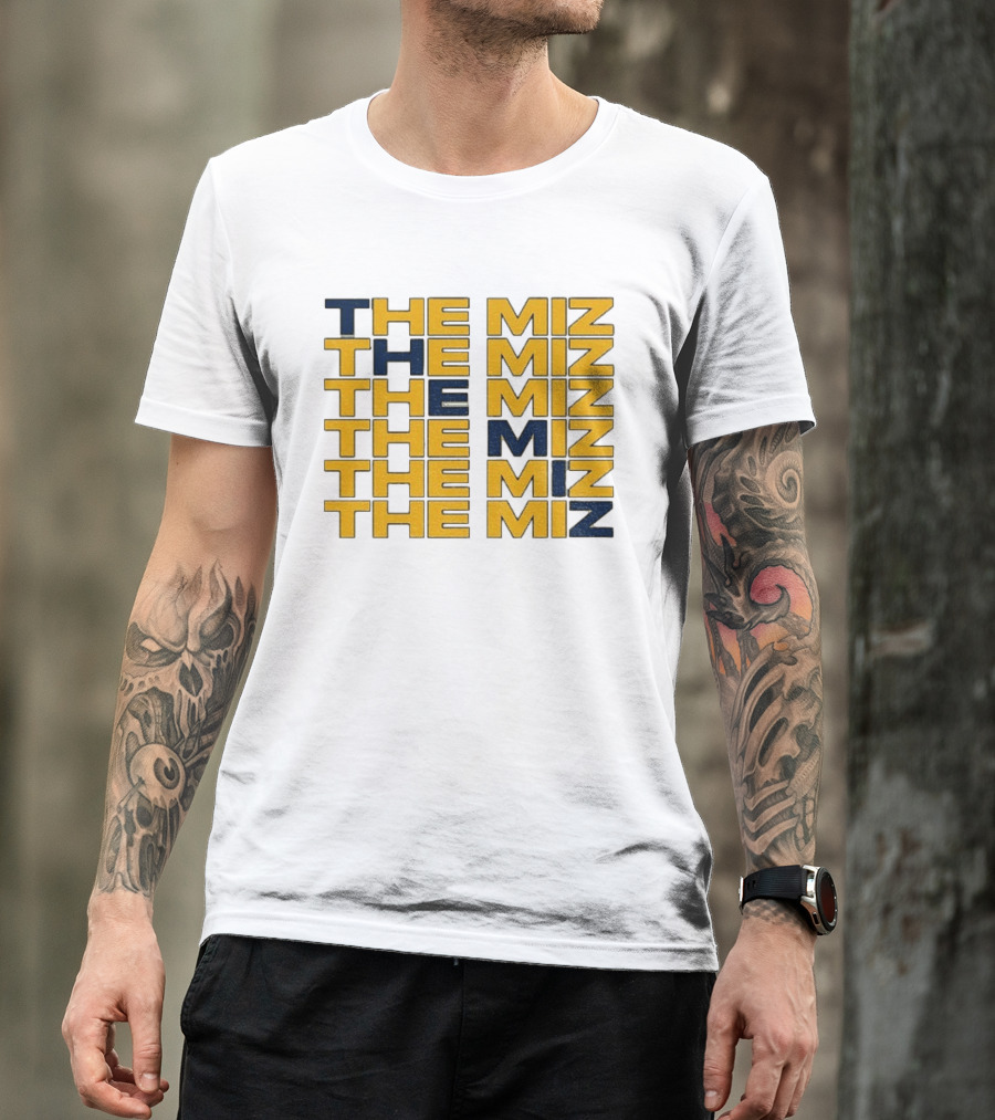 Jacob Misiorowski The Miz Milwaukee Baseball Stacked T-Shirt
