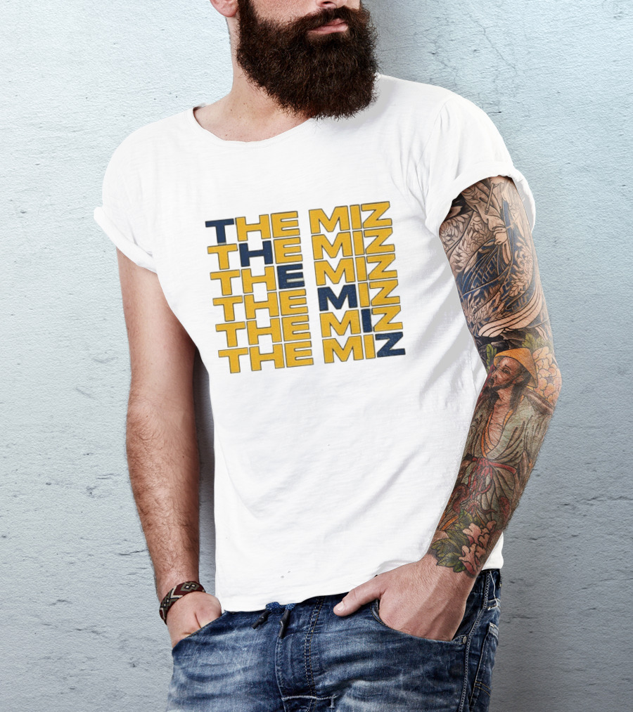 Jacob Misiorowski The Miz Milwaukee Baseball Stacked T-Shirt