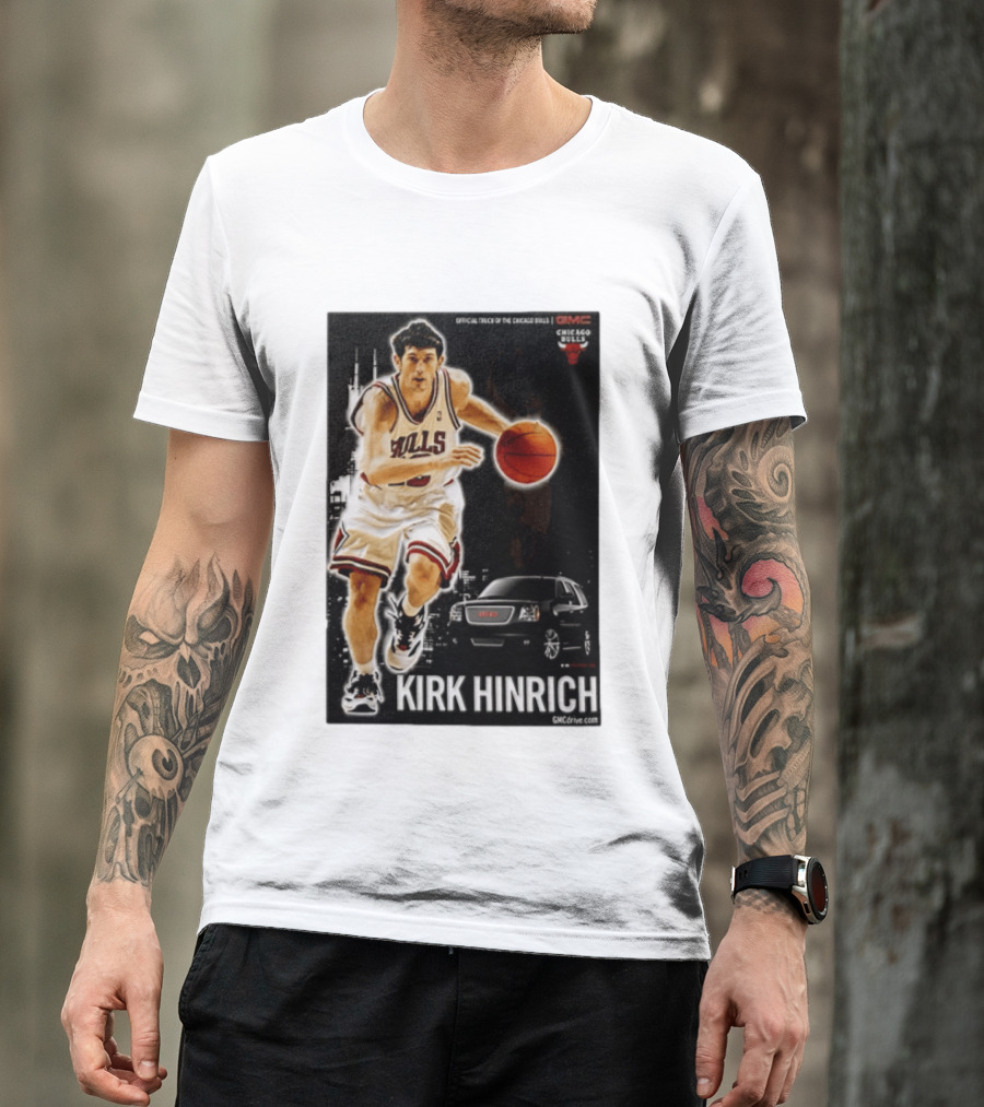 Kirk Hinrich Chicago Bulls GMC Basketball Action T-Shirt