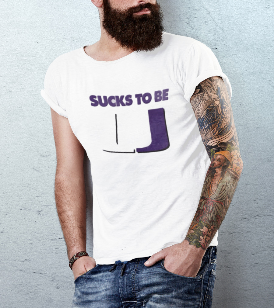 Sucks To Be U Clemson Football U Letter T-Shirt