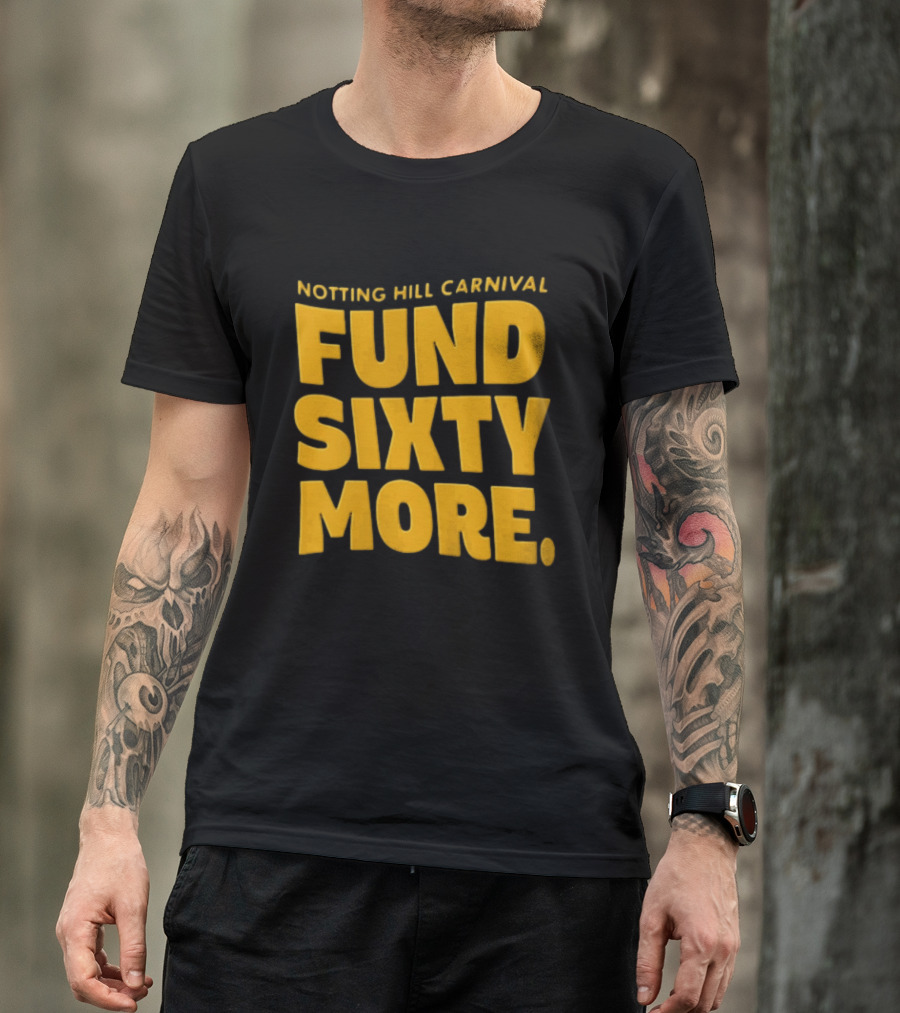Notting Hill Carnival Fund Sixty More Celebration T-Shirt