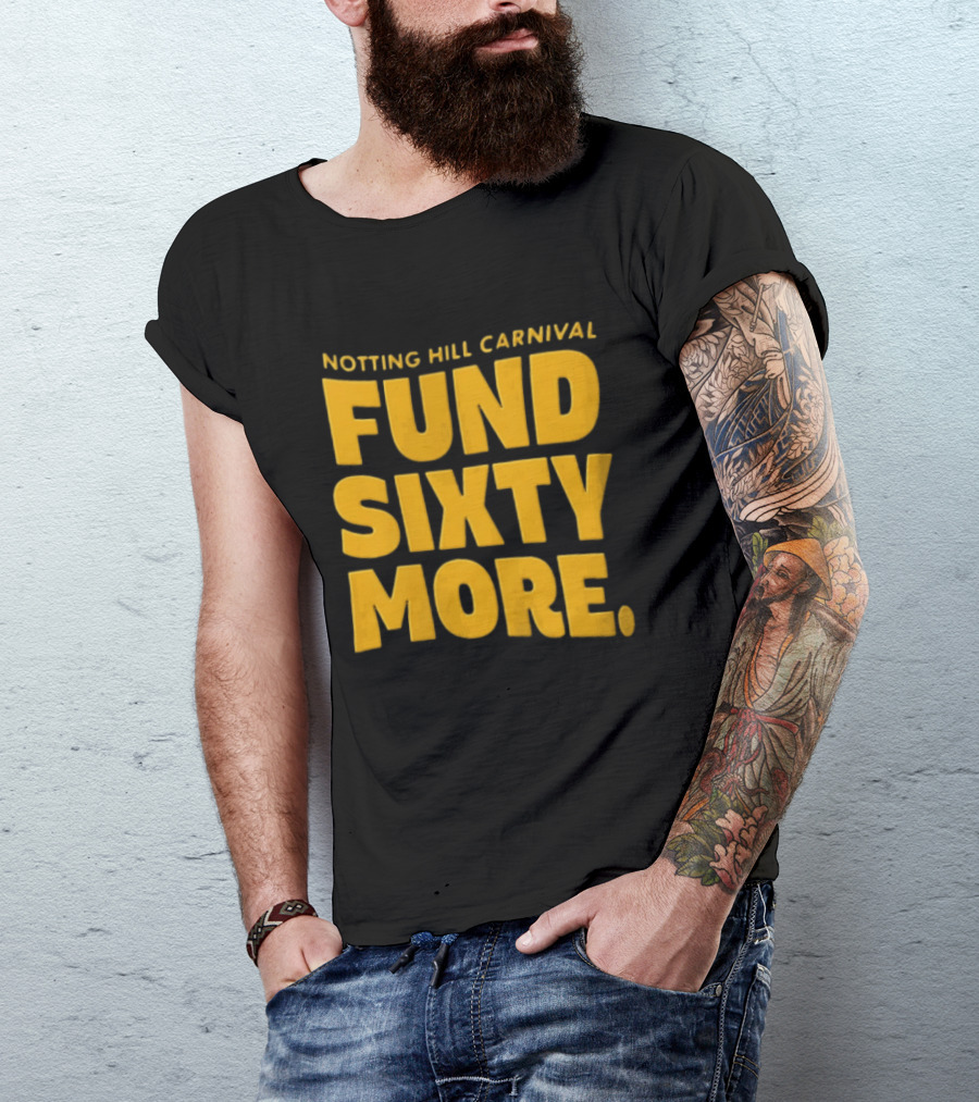 Notting Hill Carnival Fund Sixty More Celebration T-Shirt