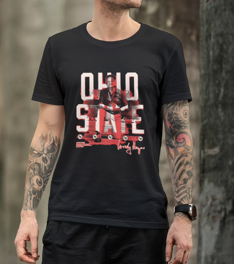 Ohio State Buckeyes Woody Hayes Coach T-Shirt