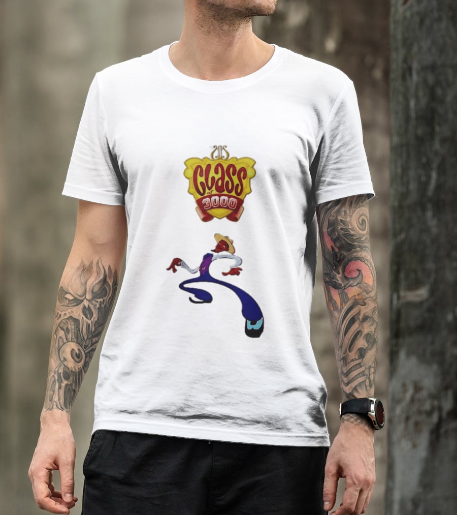Class Of 3000 Cartoon 2015 Posing Straw Hat Vest T-Shirt