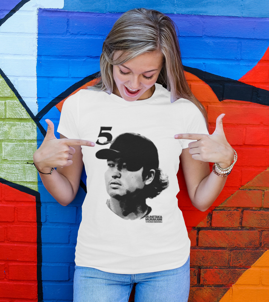 Munetaka Murakami Chicago Baseball Lineage Series 5 T-Shirt