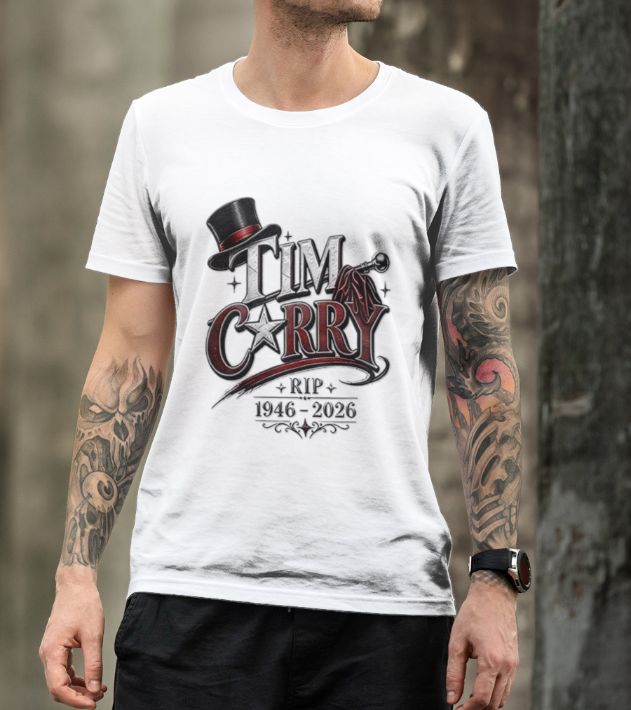 Tim Curry RIP 1946 2026 Top Hat And Cape T-Shirt