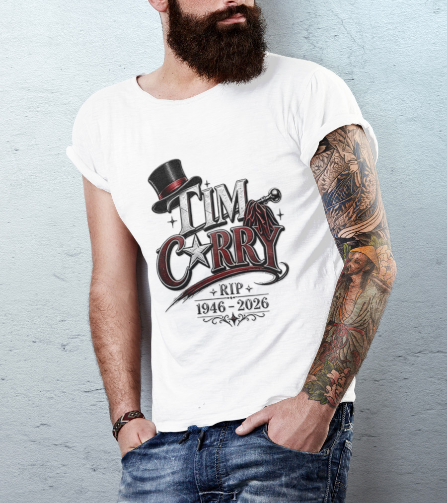 Tim Curry RIP 1946 2026 Top Hat And Cape T-Shirt