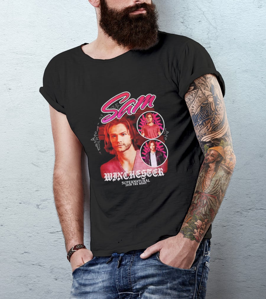 Sam Winchester Supernatural Join The Hunt T-Shirt