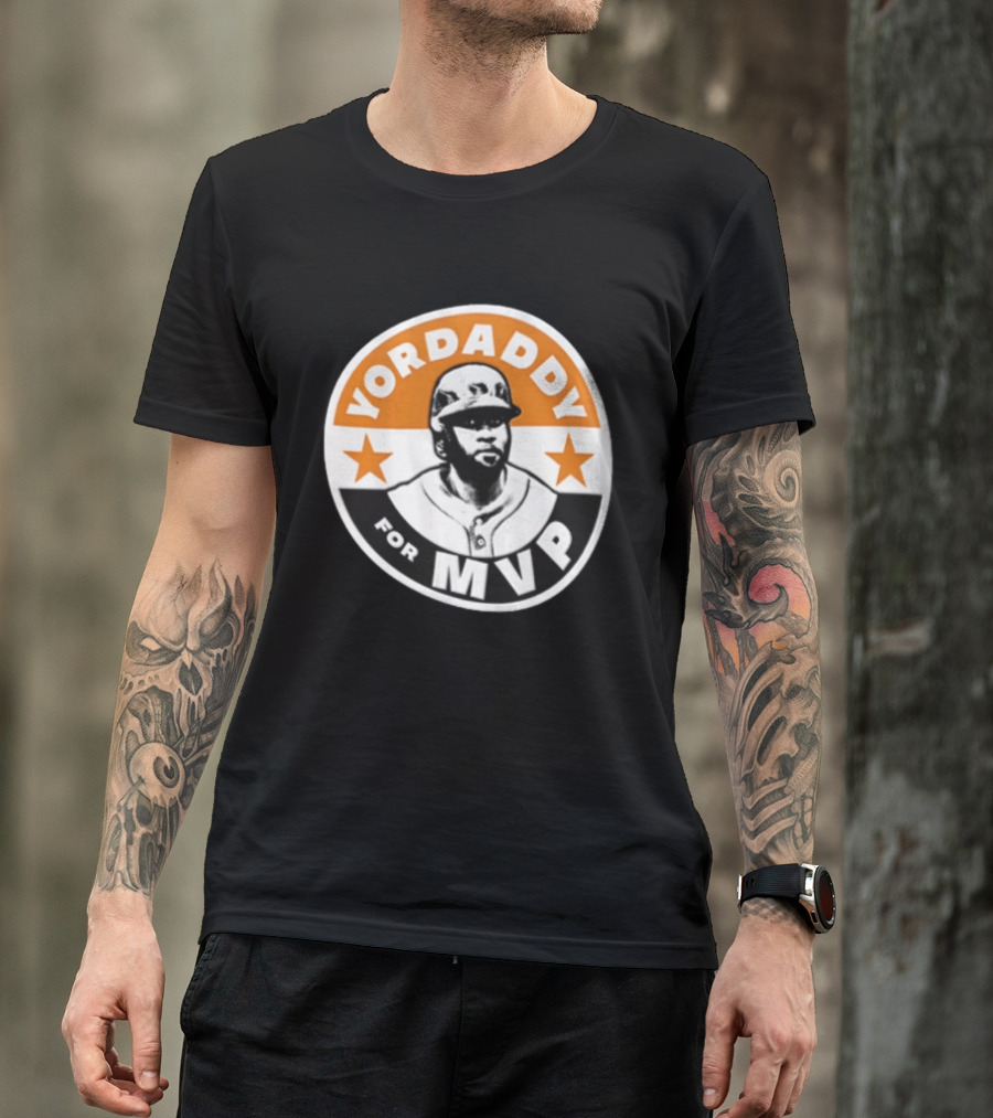 Yordan Alvarez Yordaddy MVP Baseball Star T-Shirt