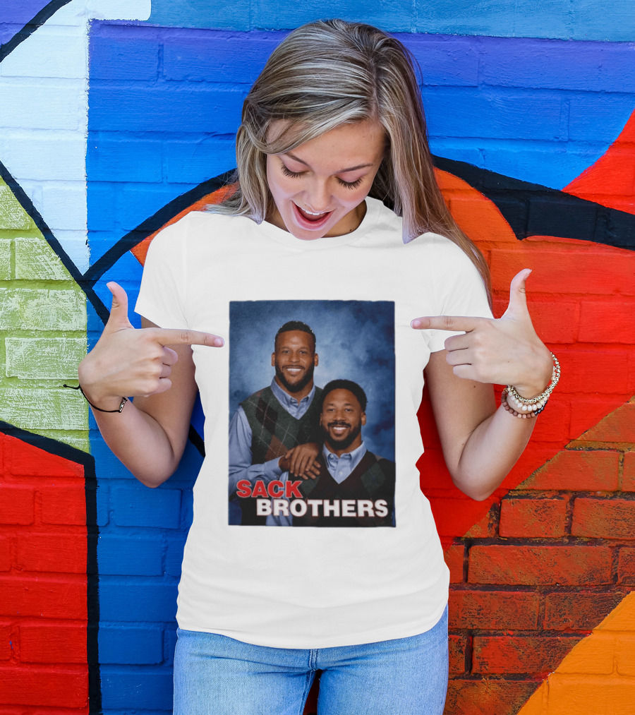 Aaron Donald Myles Garrett Sack Brothers Step Brothers T-Shirt