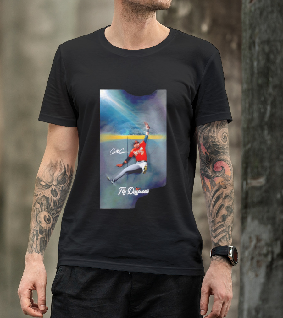 Colton Cowser Fly Different Baltimore Baseball Air Cowser T-Shirt