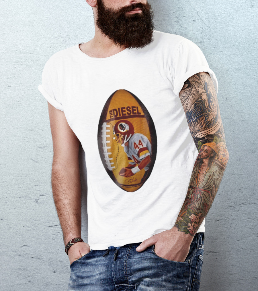 The Diesel Washington Redskins Football Vintage Memorabilia Image T-Shirt