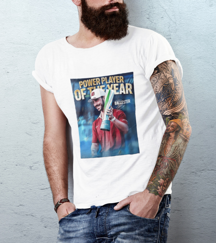 Power Player Of The Year Josele Ballester Champions Trophy Sports Celebration T-Shirt