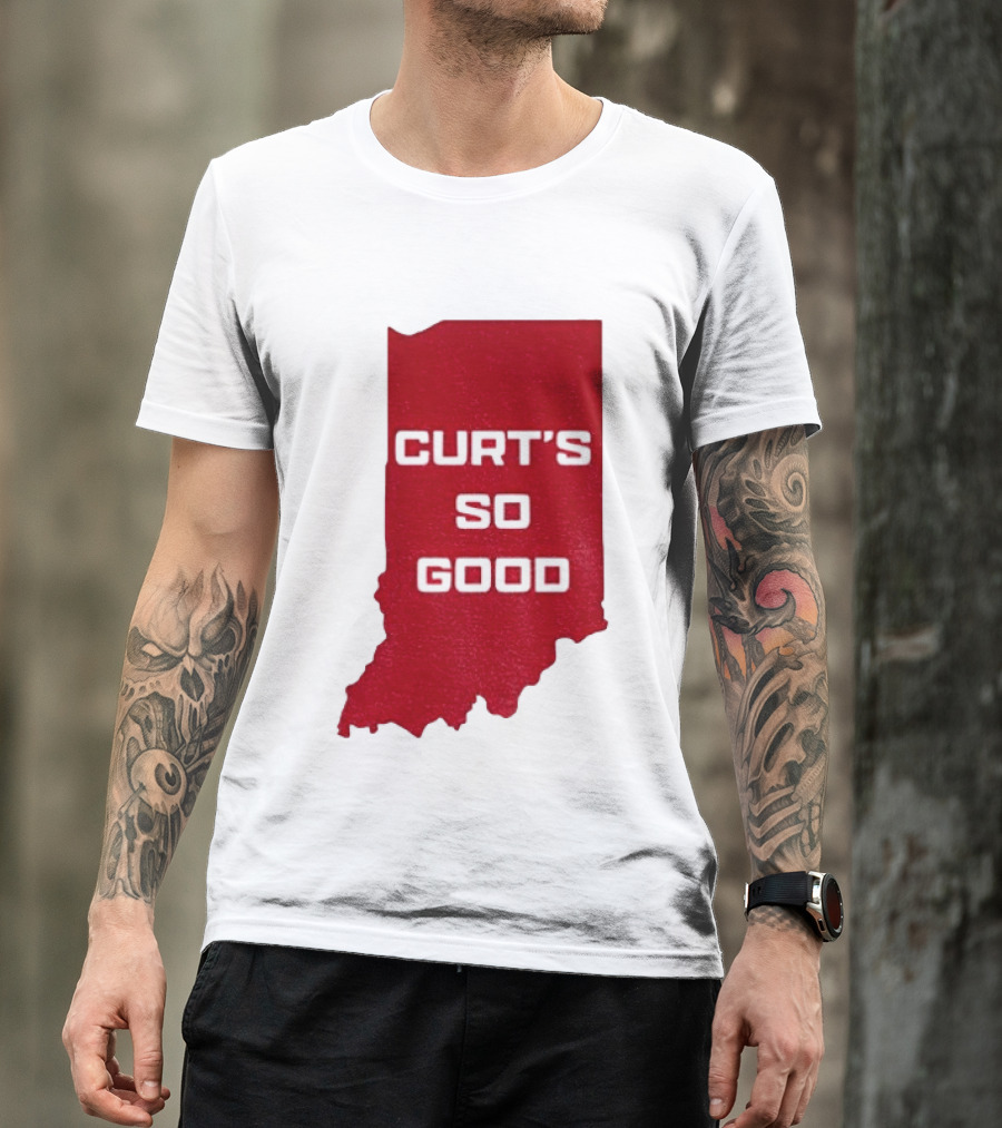 Indiana Hoosier Football Curt's So Good T-Shirt