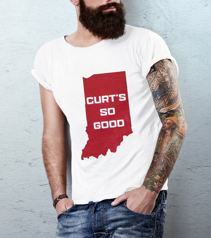 Indiana Hoosier Football Curt's So Good T-Shirt