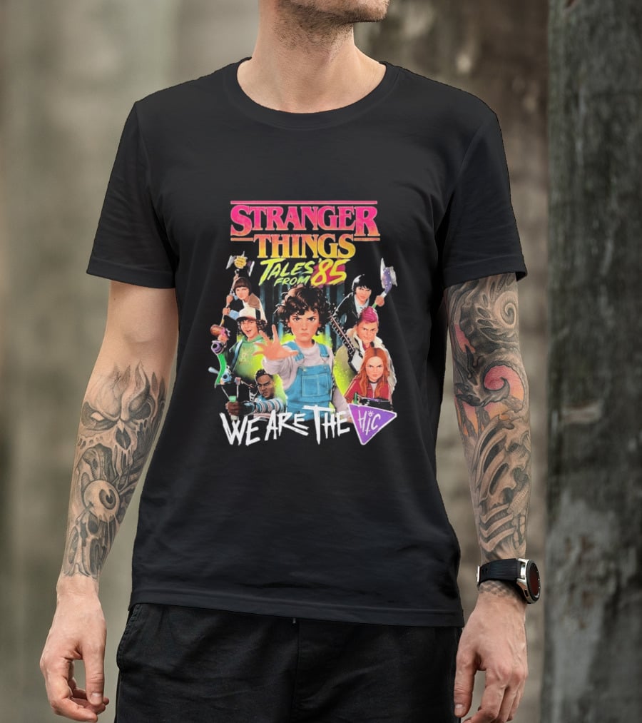Stranger Things Tales From 85 We Are The Hellfire Club Characters And Adventure T-Shirt