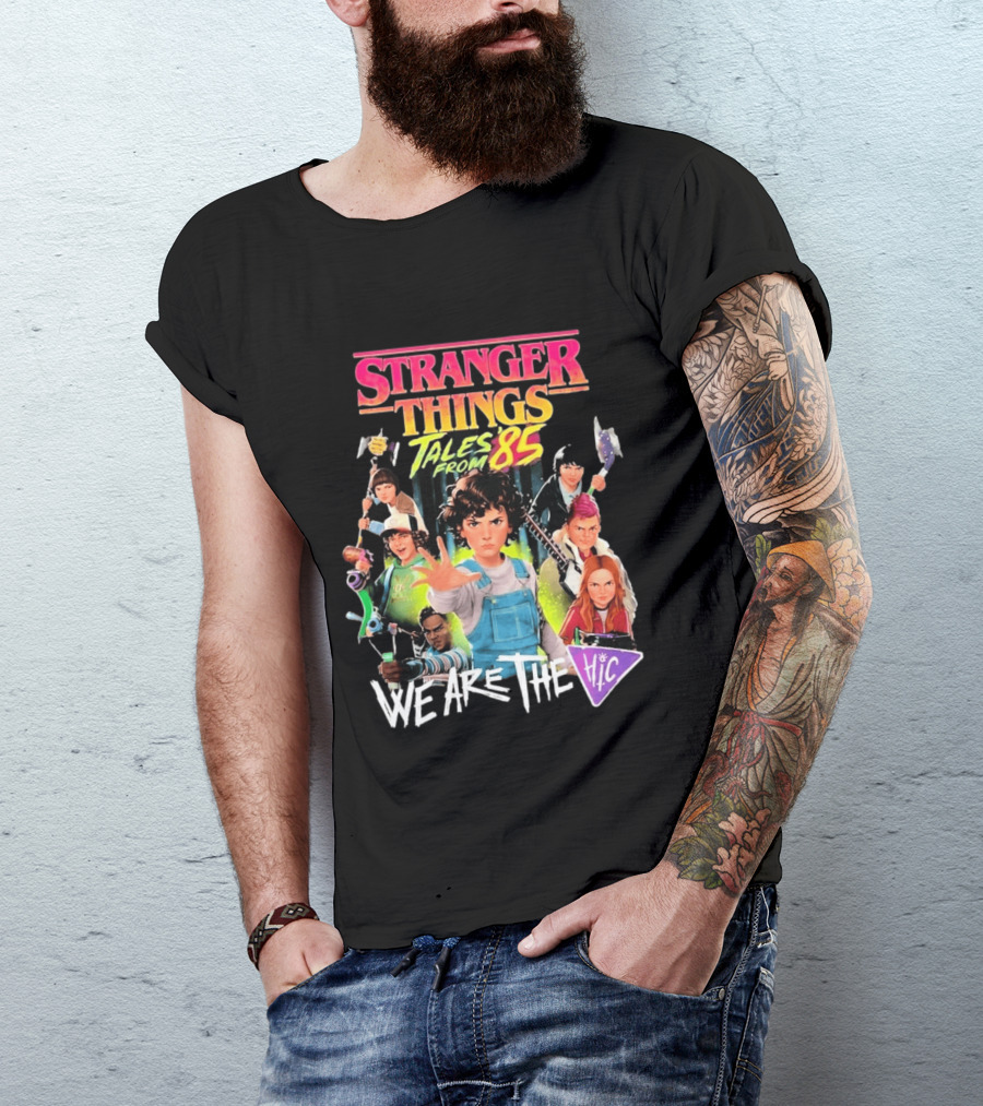 Stranger Things Tales From 85 We Are The Hellfire Club Characters And Adventure T-Shirt