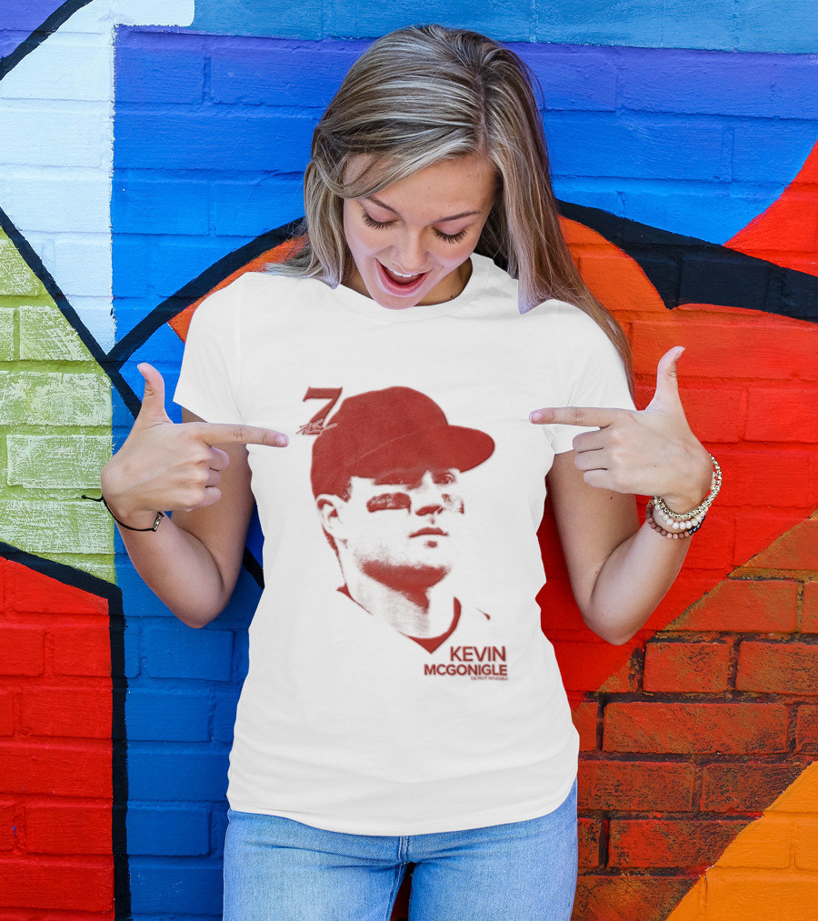 Kevin McGonigle Detroit Tigers MLB Lineage Series T-Shirt