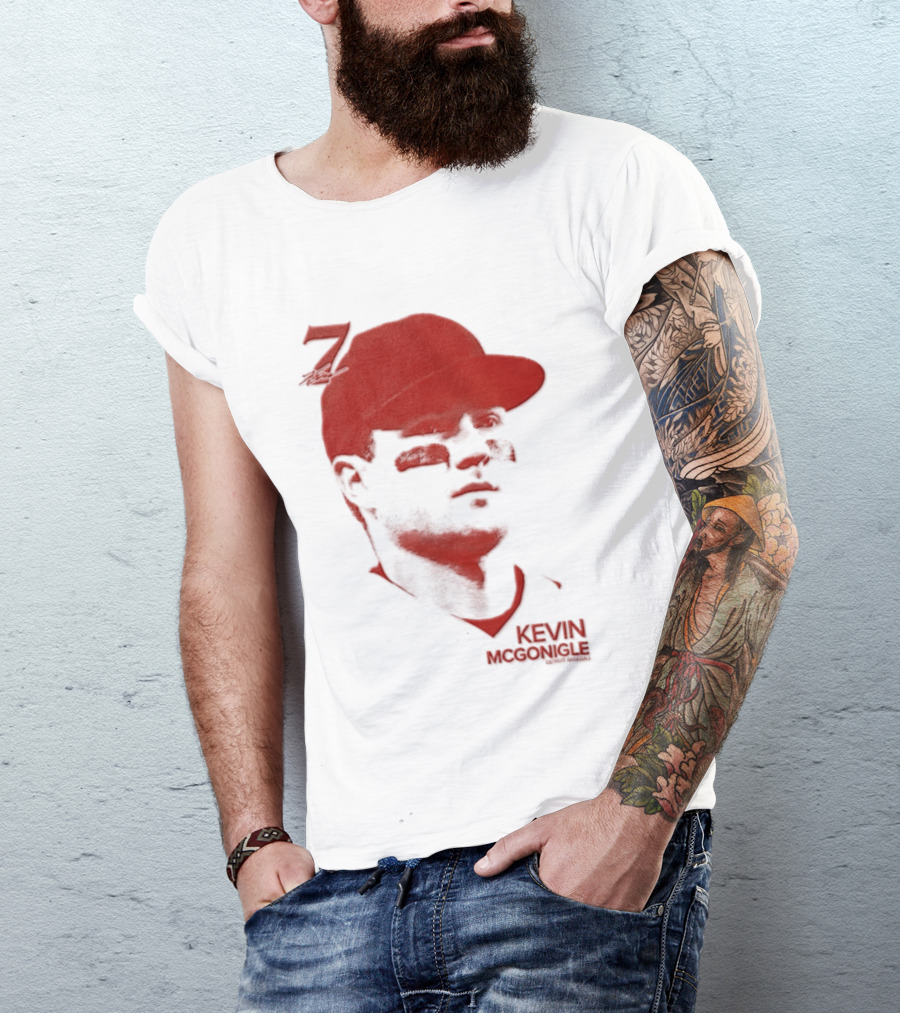Kevin McGonigle Detroit Tigers MLB Lineage Series T-Shirt