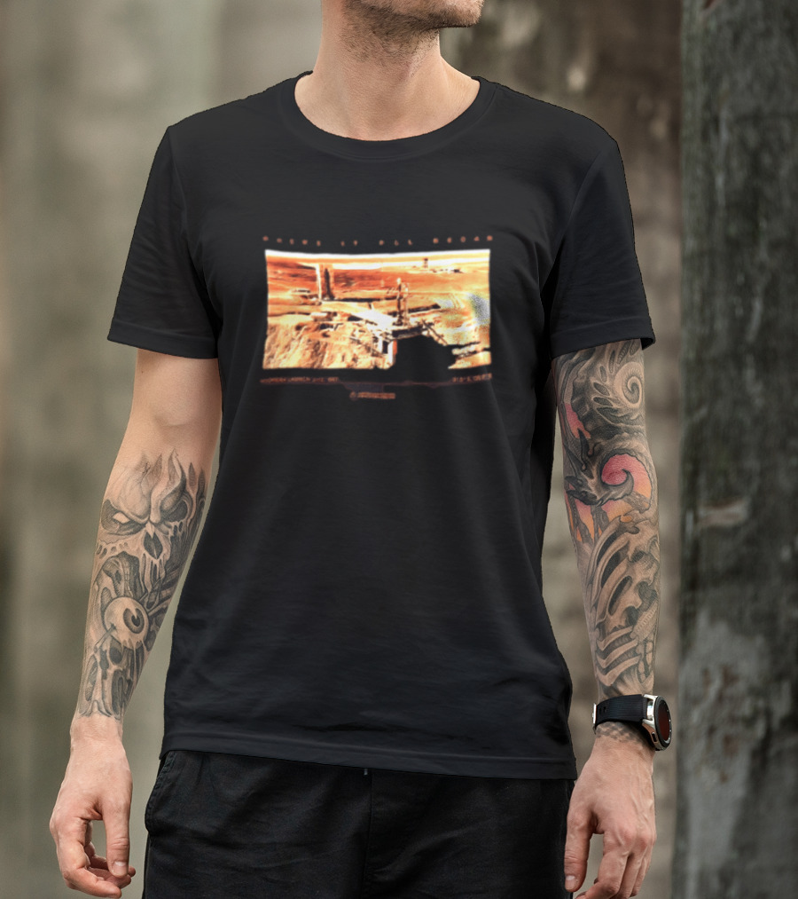 Where It All Began Woomera Launch Site 1967 Australian Research And Space Exploration T-Shirt