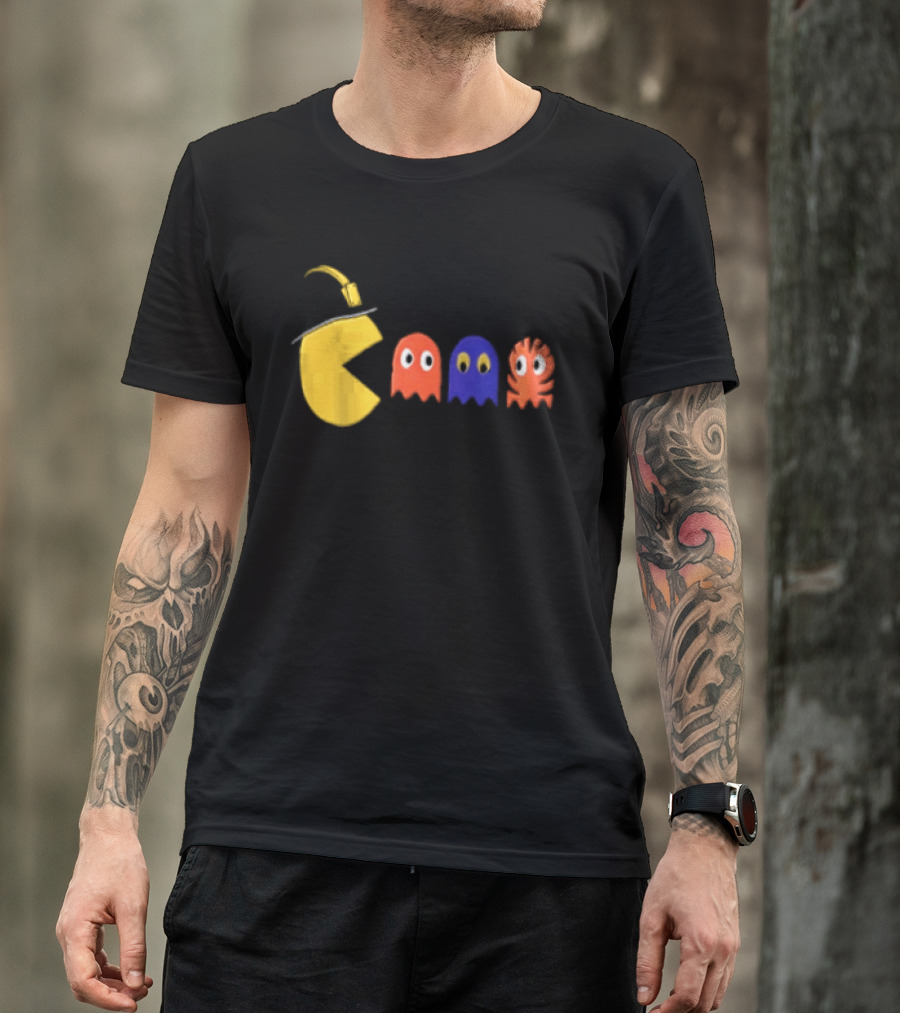 Steel Rivals Pac Man Ghosts T-Shirt